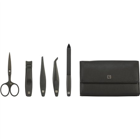 Zwilling Maniküre-Set Leder 5tlg. schwarz