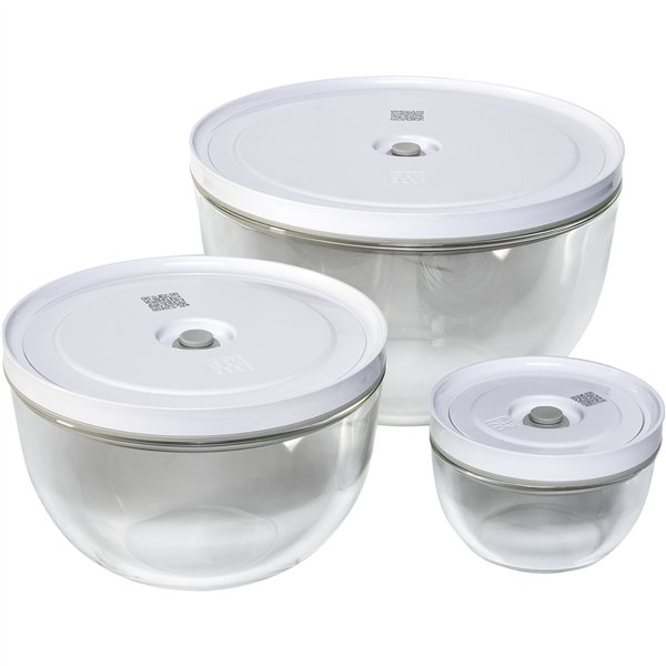 Zwilling Fresh&Save Vakuum Set Bowls Glas 6-tlg.