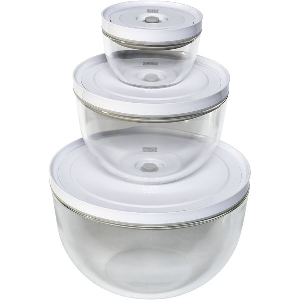 Zwilling Fresh&Save Vakuum Set Bowls Glas 6-tlg.