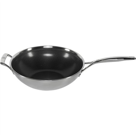 Zwilling Peak Wok 30 cm 18/10 Edelstahl