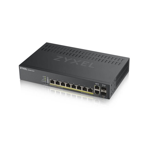 Zyxel GS1920-8HPv2 10 Port Smart Managed Gb Switch