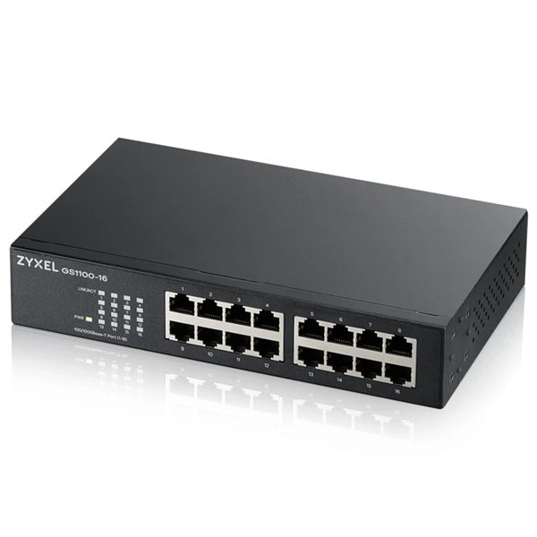 Zyxel GS1100-16 V3 16-Port Unmanaged Switch