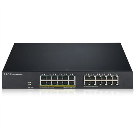 Zyxel GS1900-24EP 24-Port Switch, 12 PoE+ Ports