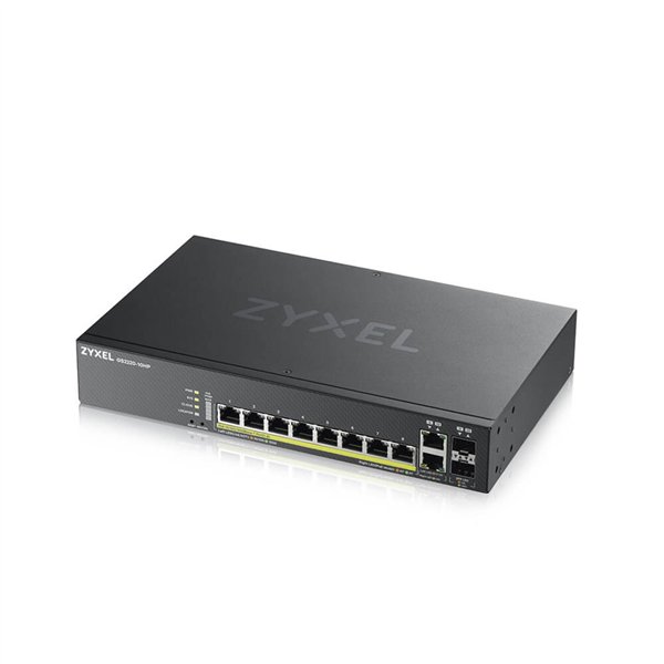 Zyxel GS2220-10HP 8-Port + 2x SFP/Rj45 Gb POE