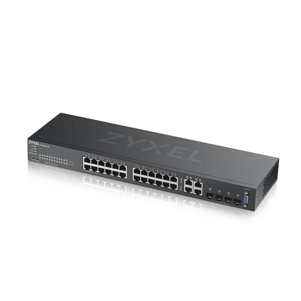 Zyxel GS2220-28 24-Port + 4x SFP/Rj45 Gb managed
