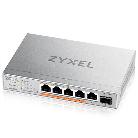 Zyxel XMG-105 5 Port 10/2.5G PoE++ Switch