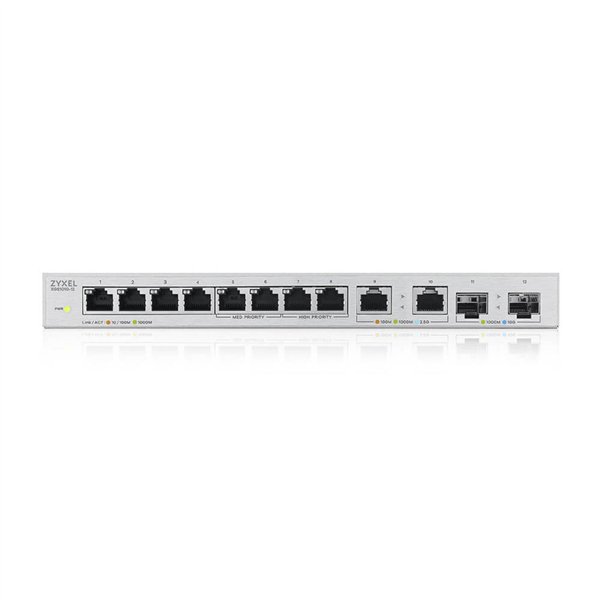 Zyxel XGS1010-12 MultiGig V2 10 Port MultiGig Switch