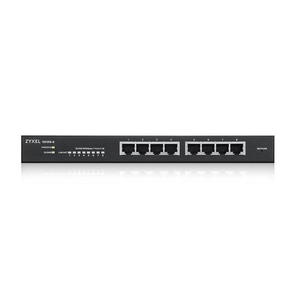 Zyxel GS1915-8 8-port Smart Switch, NebulaFlex