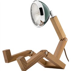 Piffany Mr. Wattson Original lampada da tavolo Chiltern green