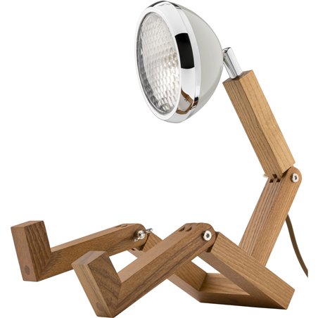 Piffany Mr. Wattson Original lampada da tavolo Nardo grey