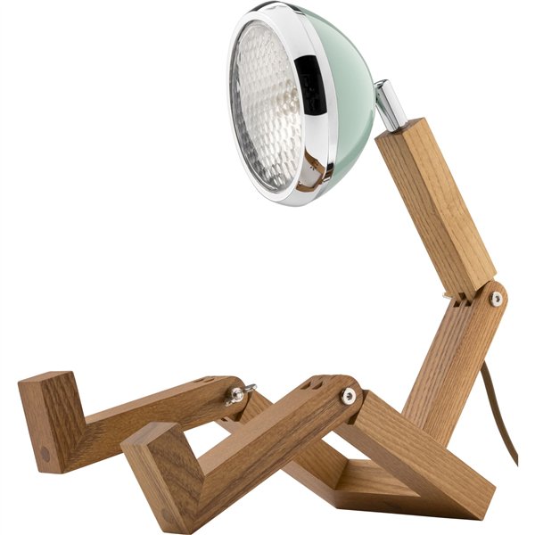 Piffany Mr. Wattson Original lampada da tavolo Tiffany green