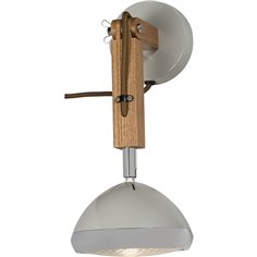 Piffany Mr. Wattson lampada da parete Nardo grey