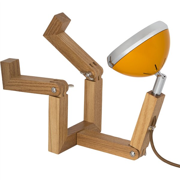 Piffany Mr. Wattson - Mini lampada da tavolo Mclaren orange