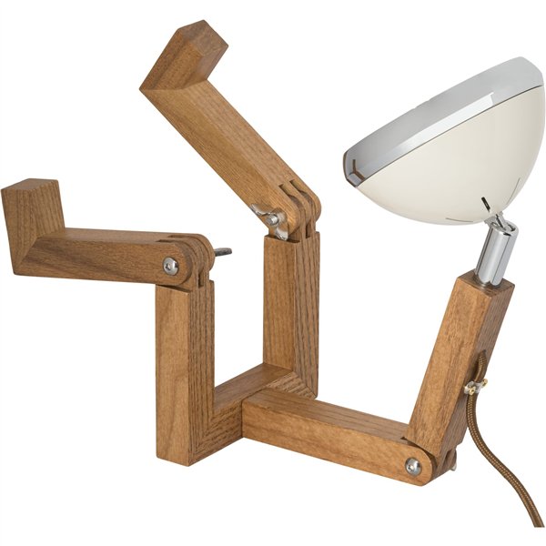 Piffany Mr. Wattson - Mini lampada da tavolo Vintage white