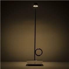 Broggi Lampada Bugia ricaricabile cromata 2