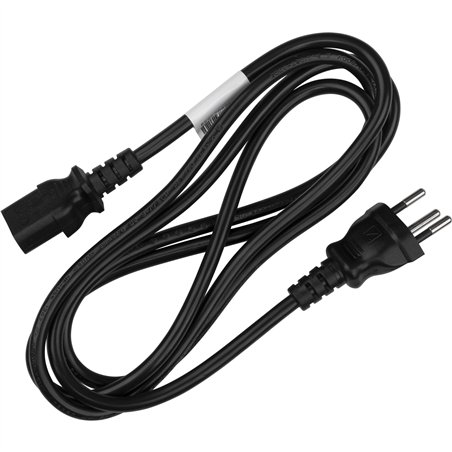 NN Netzkabel Schweiz Typ J auf C13 1,8m schwarz