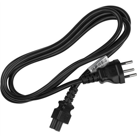 NN Netzkabel Schweiz Typ auf C5 1,8m schwarz