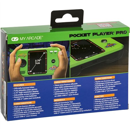 dreamGear My Arcade Pocket Player Pro Galaga
