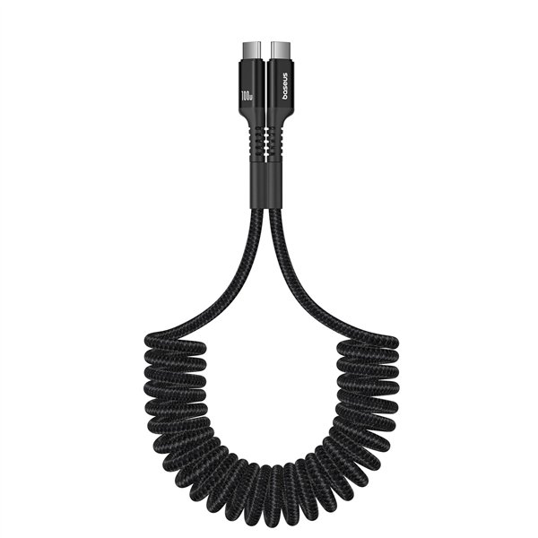 Baseus Fish-Eye Data Cable USB-C to USB-C 100W 1m Black