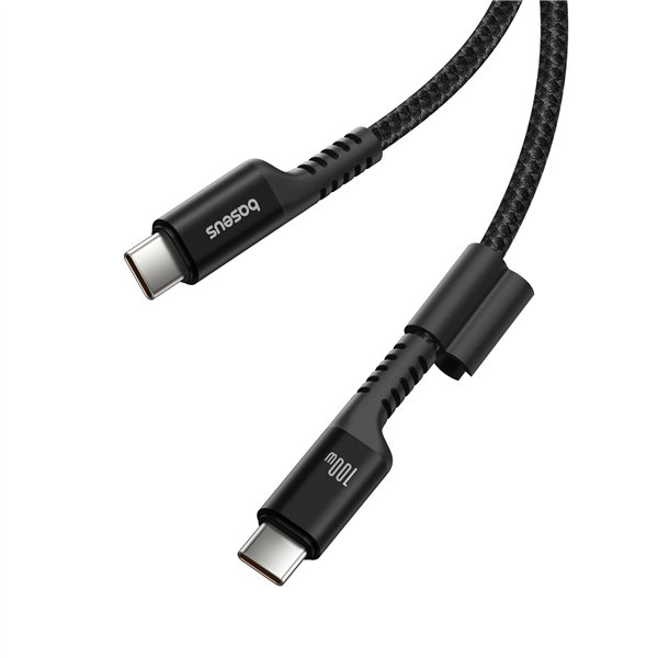 Baseus Fish-Eye Data Cable USB-C to USB-C 100W 1m Black