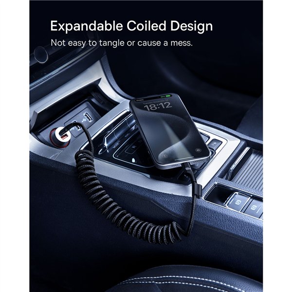 Baseus Fish-Eye Data Cable USB-C to USB-C 100W 1m Black