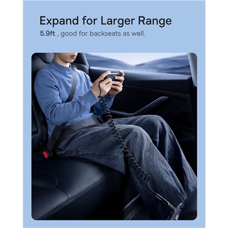 Baseus Fish-Eye Data Cable USB-C to USB-C 100W 1m Black