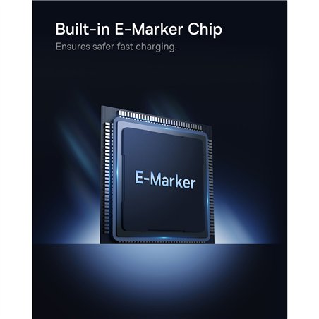 Baseus Fish-Eye Data Cable USB-C to USB-C 100W 1m Black