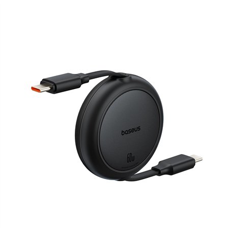 Baseus Free2Pull Mini Charging Cable USB-C USB-C 60W 1m Black