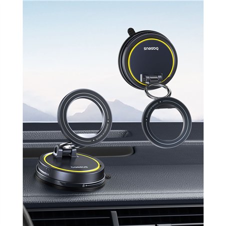 Baseus VC2 Flex Magnetic Car Mount Suction Cup Black