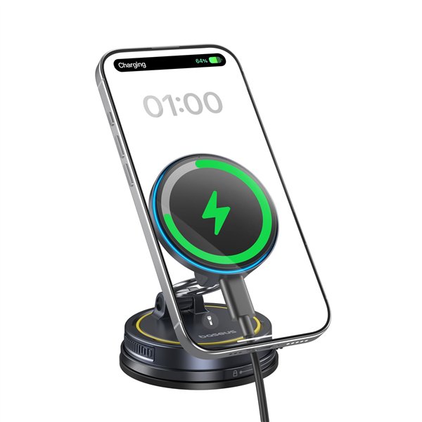 Baseus PrimeTrip VC2 Flex Pro Car Charger Mount Black