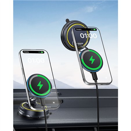 Baseus PrimeTrip VC2 Flex Pro Car Charger Mount Black