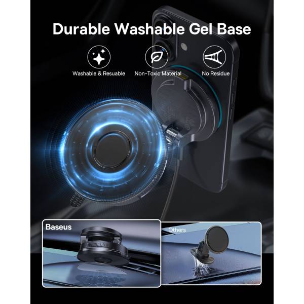 Baseus PrimeTrip VC2 Flex Pro Car Charger Mount Black