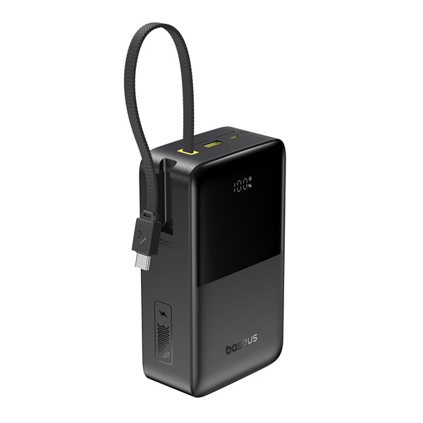 Baseus EnerFill FC51 Bipow 2 Pro Cable 30000mAh Cosmic Black