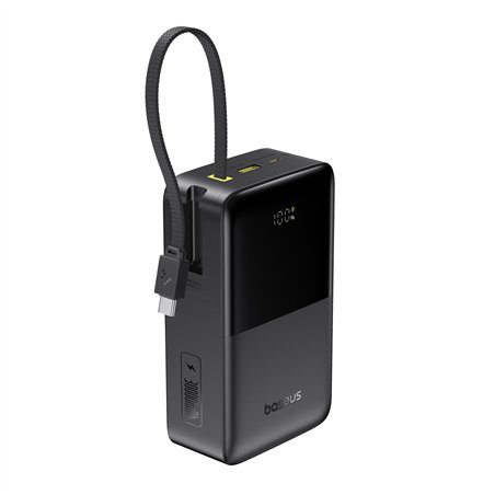 Baseus EnerFill FC51 Bipow 2 Pro Cable 30000mAh Cosmic Black