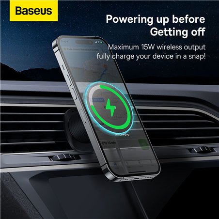 Baseus CW01 Ladehalterung Wireless Charging Air Vent 15W