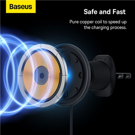 Baseus CW01 Ladehalterung Wireless Charging Air Vent 15W