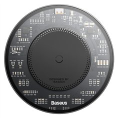 Baseus Simple 2 Wireless Charger 15W Cluster Black