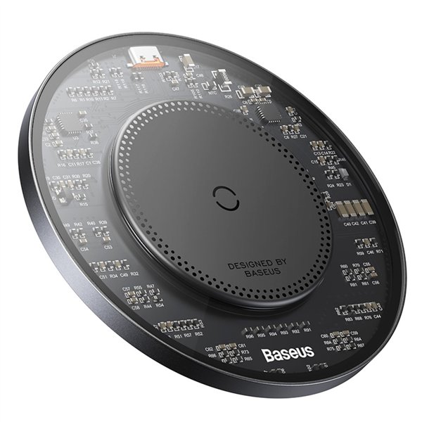 Baseus Simple 2 Wireless Charger 15W Cluster Black