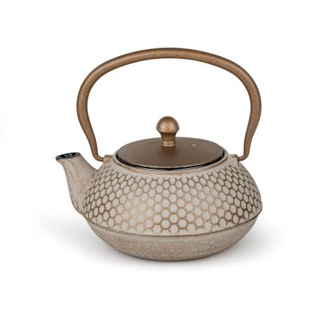 Bredemeijer Teekanne Jiangxi 0,7 Gusseisen beige + Filter  153203