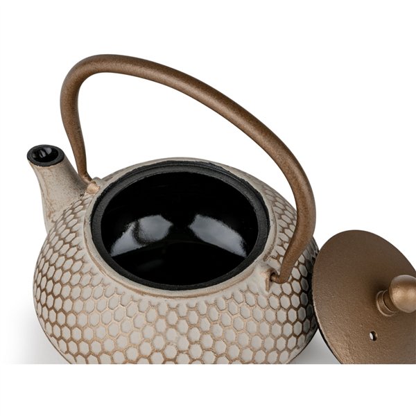 Bredemeijer Teekanne Jiangxi 0,7 Gusseisen beige + Filter  153203