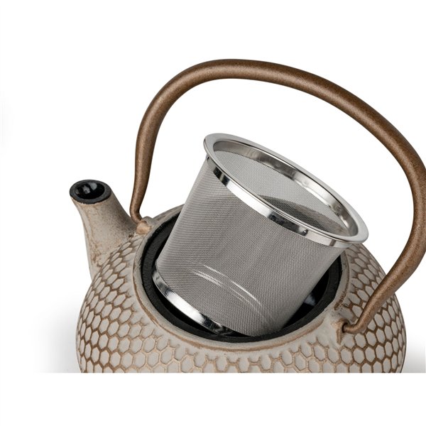 Bredemeijer Teekanne Jiangxi 0,7 Gusseisen beige + Filter  153203