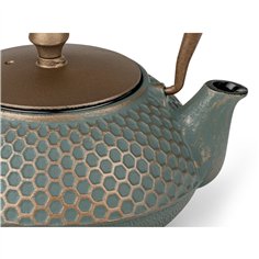 Bredemeijer Teekanne Jiangxi 0,7 Gusseisen blau + Fiter    153204 2