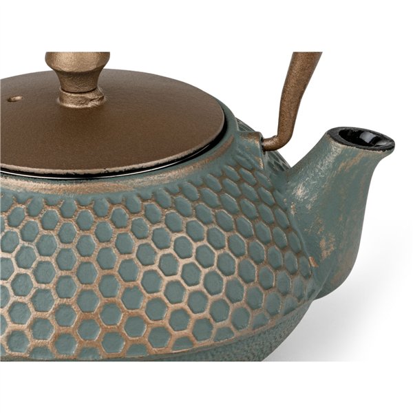 Bredemeijer Teekanne Jiangxi 0,7 Gusseisen blau + Fiter    153204