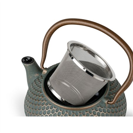 Bredemeijer Teekanne Jiangxi 0,7 Gusseisen blau + Fiter    153204