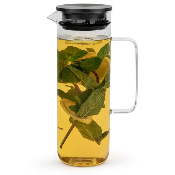 Bredemeijer Wasserkaraffe Padua 1,2l, grau transparent    165062