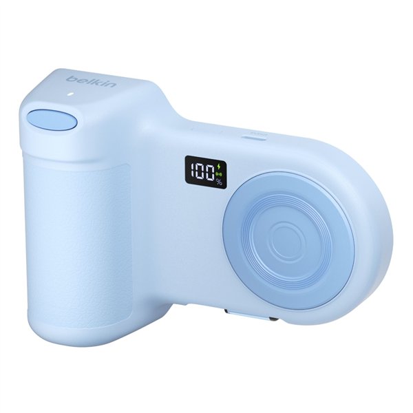 Belkin Stage Power Grip 9300mAh + 15W Powerbank blau CTA006hqBL