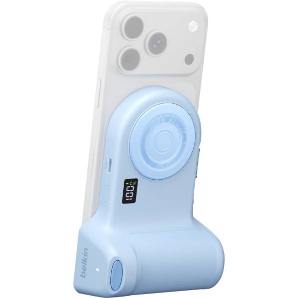 Belkin Stage Power Grip 9300mAh + 15W Powerbank blau CTA006hqBL