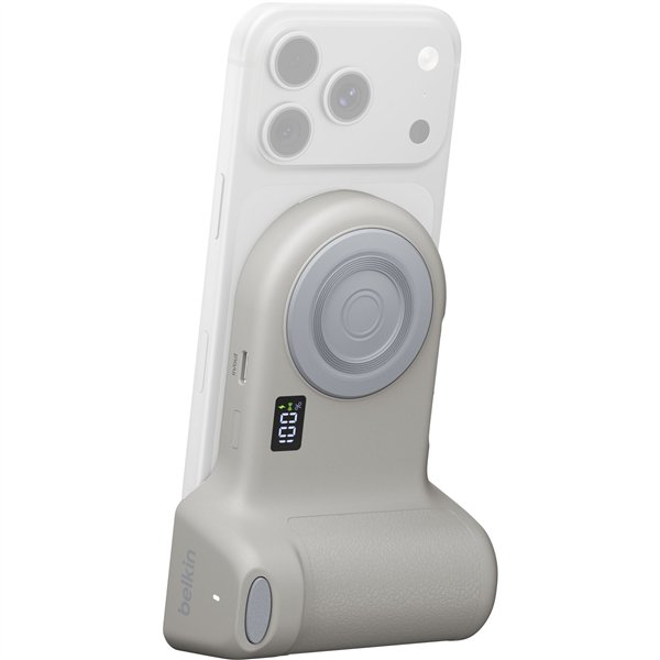 Belkin Stage Power Grip 9500mAh + 15W Powerbank sand CTA006hqSA