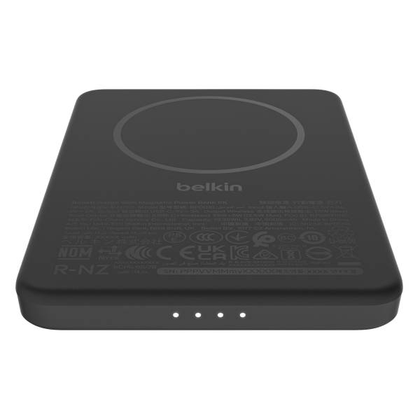 Belkin BoostCharge Slim 5000mAh mag.Powerb. 7,5W schw.BPD010hqBK