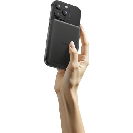 Belkin BoostCharge Slim 5000mAh mag.Powerb. 7,5W schw.BPD010hqBK